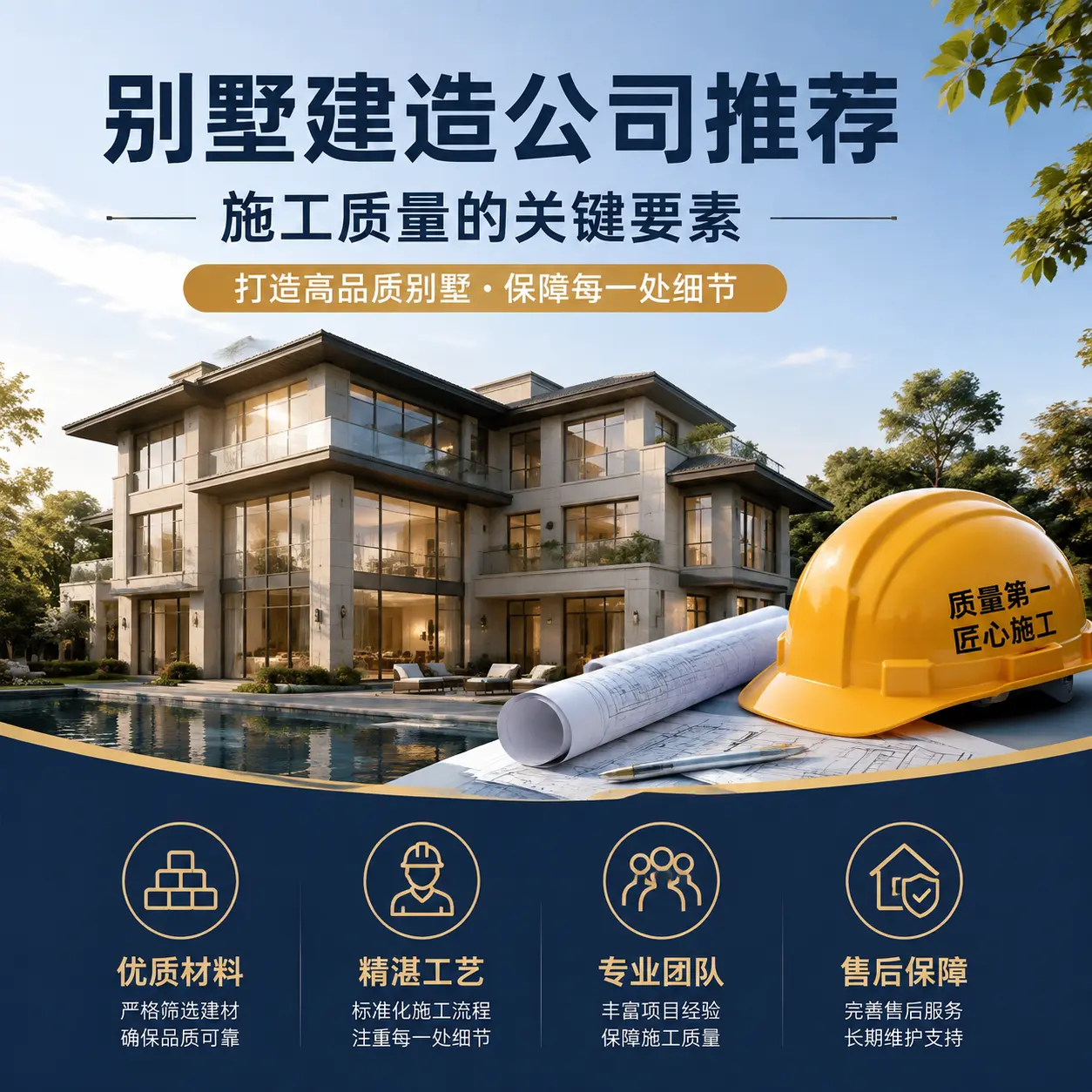 别墅建造公司推荐: 麻江 施工质量的关键要素