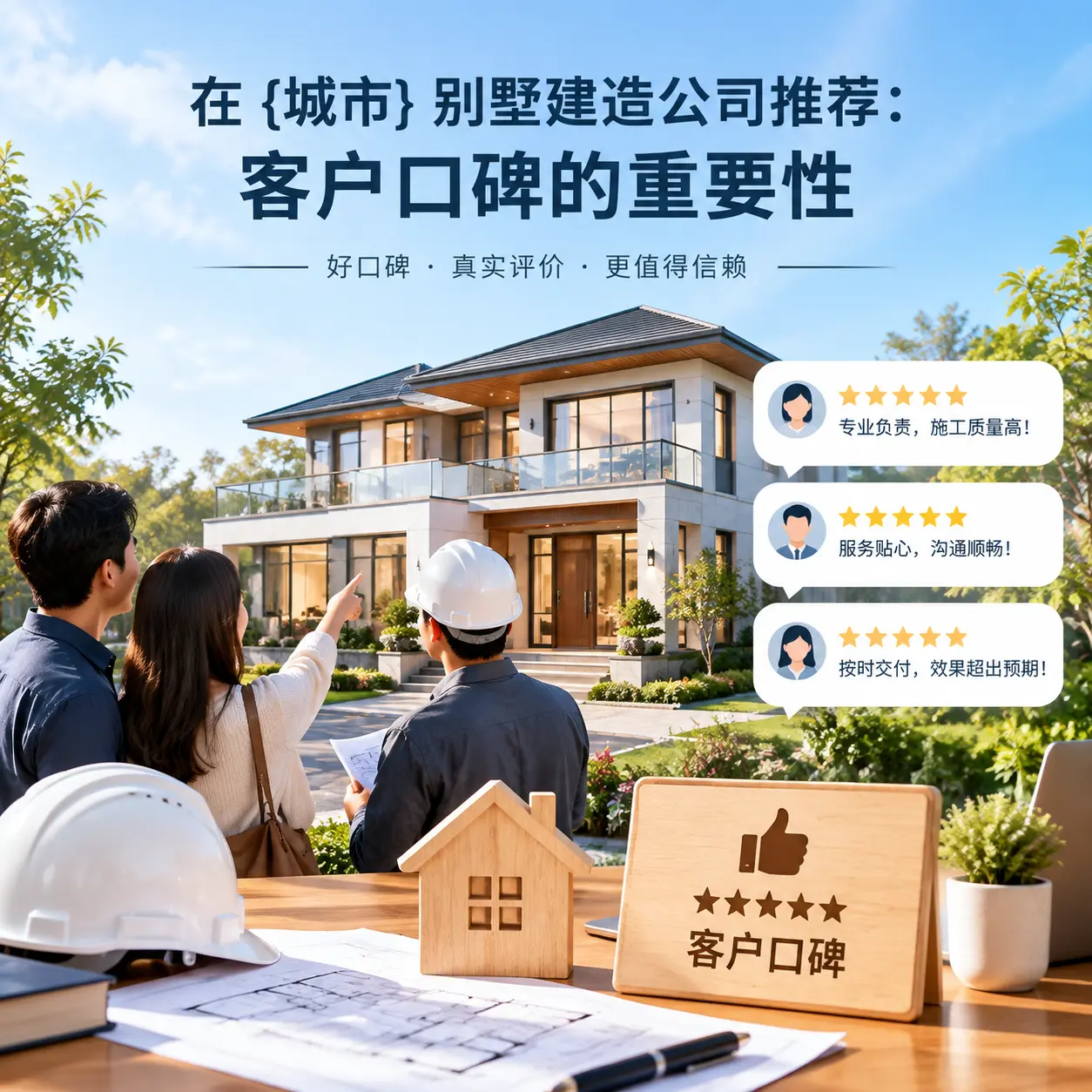 在 麻江 别墅建造公司推荐：客户口碑的重要性