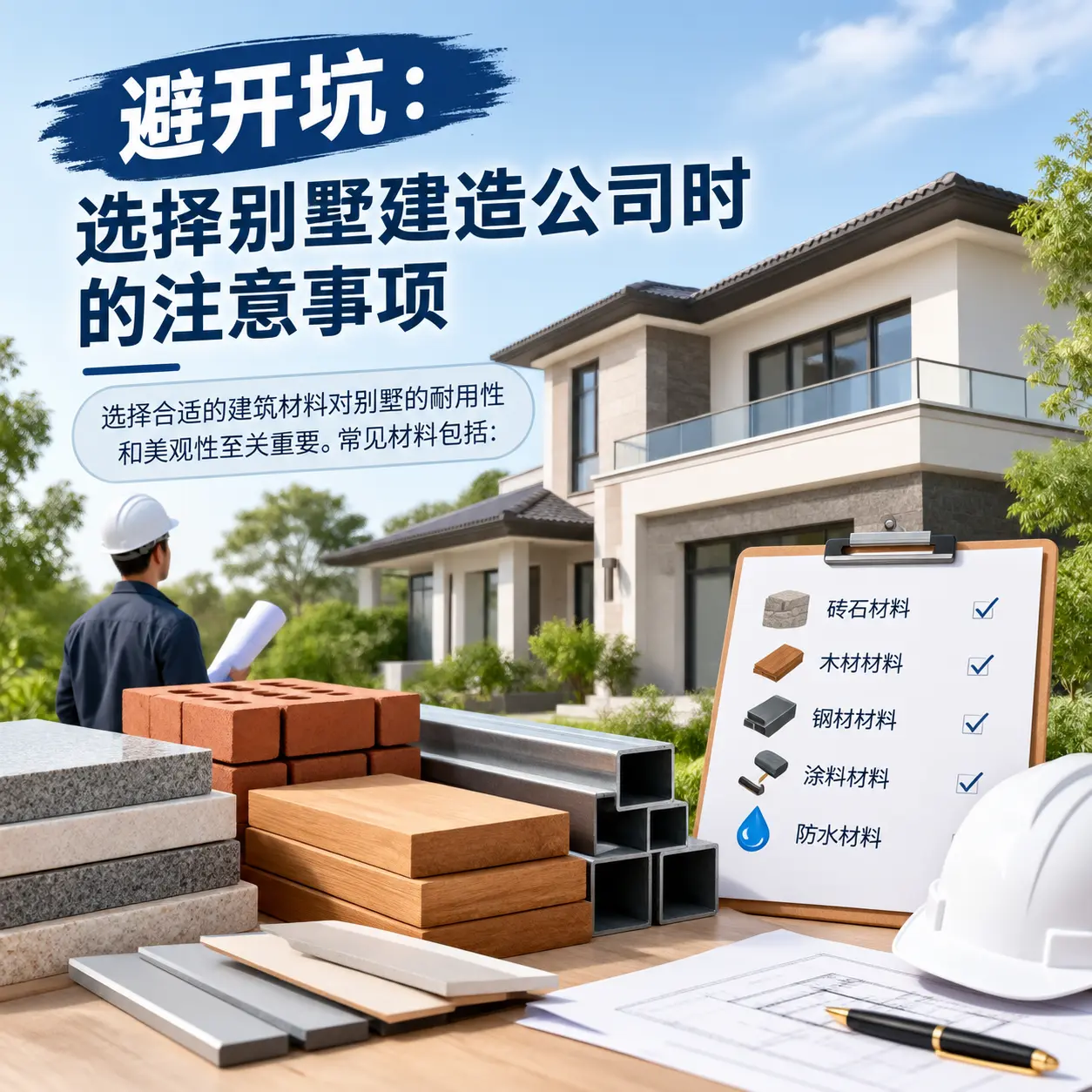 避开坑：选择 麻江 别墅建造公司时的注意事项