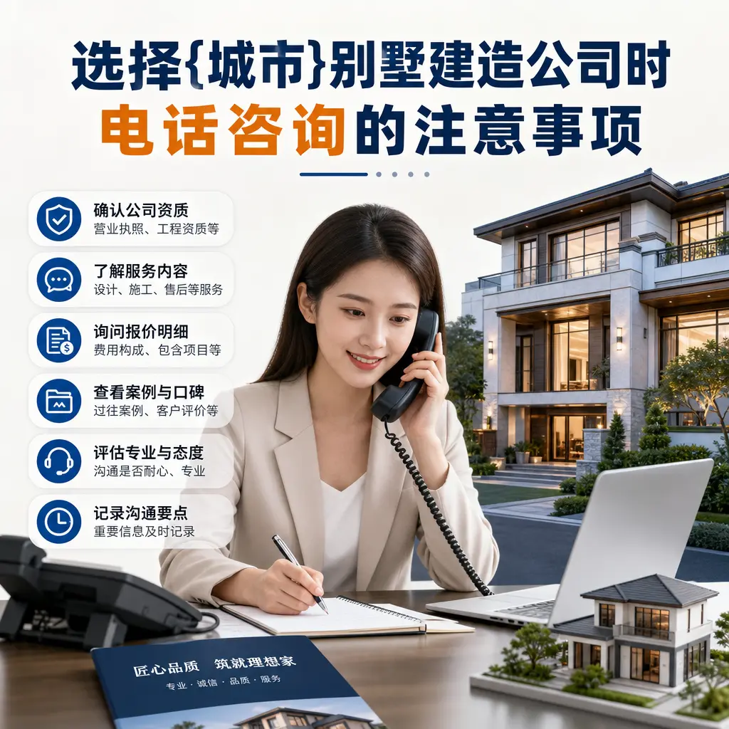 选择麻江别墅建造公司时，电话咨询的注意事项