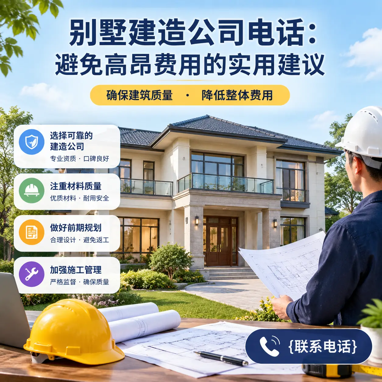 麻江别墅建造公司电话：避免高昂费用的实用建议