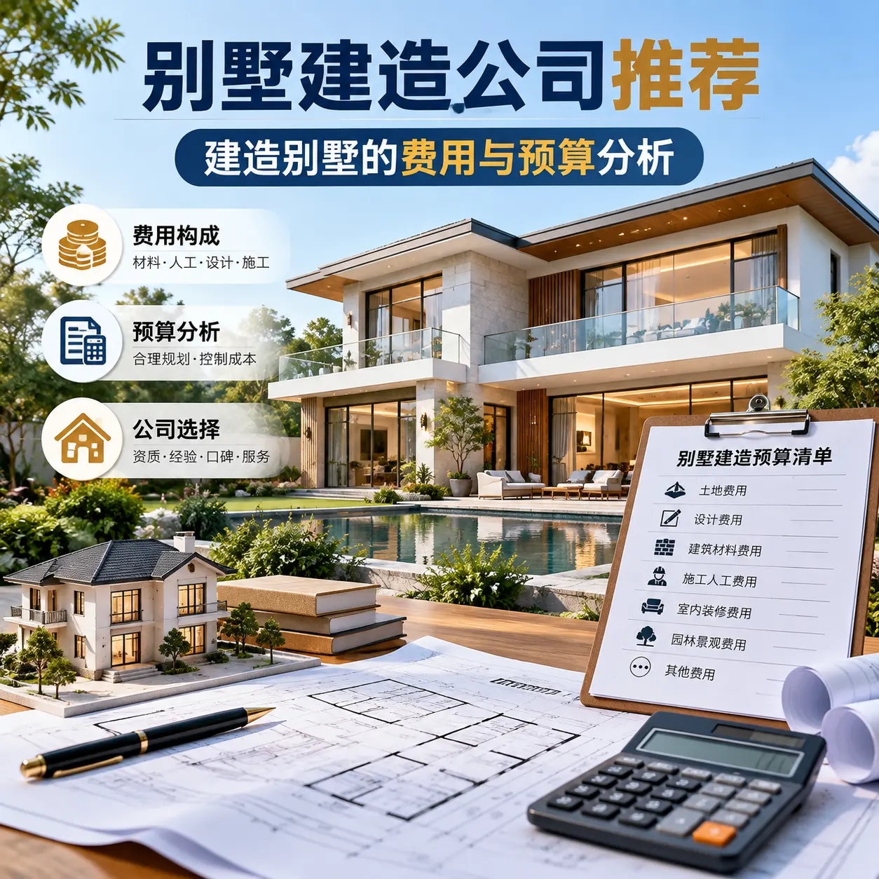 别墅建造公司推荐： 麻江 建造别墅的费用与预算分析