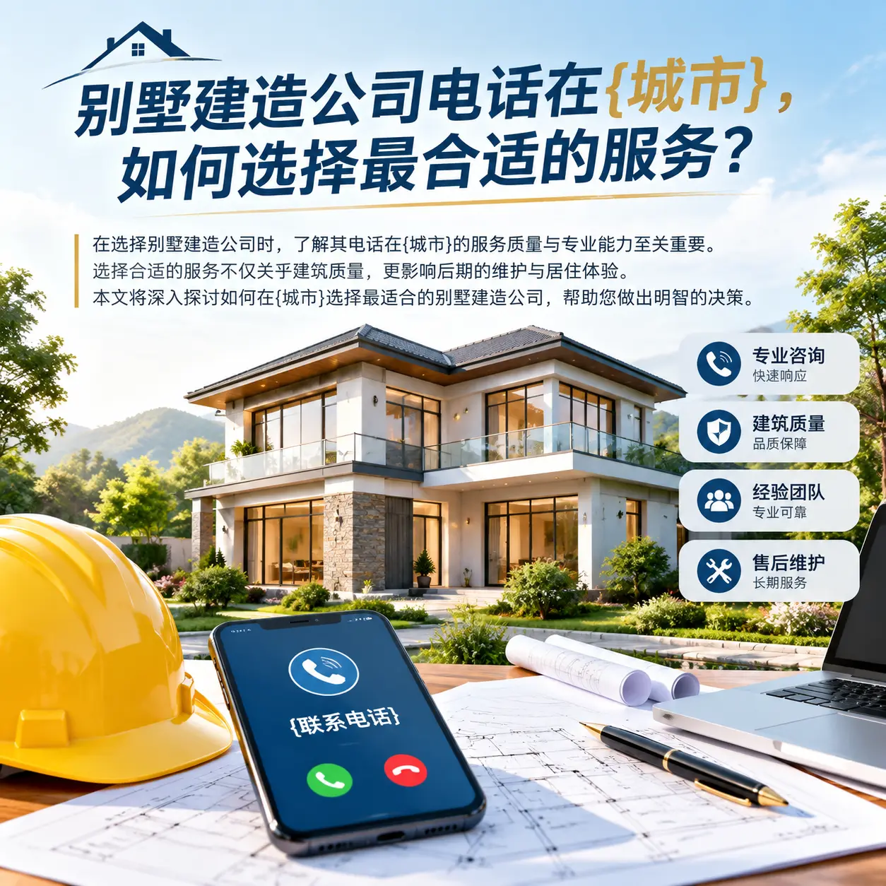 别墅建造公司电话在麻江，如何选择最合适的服务？
