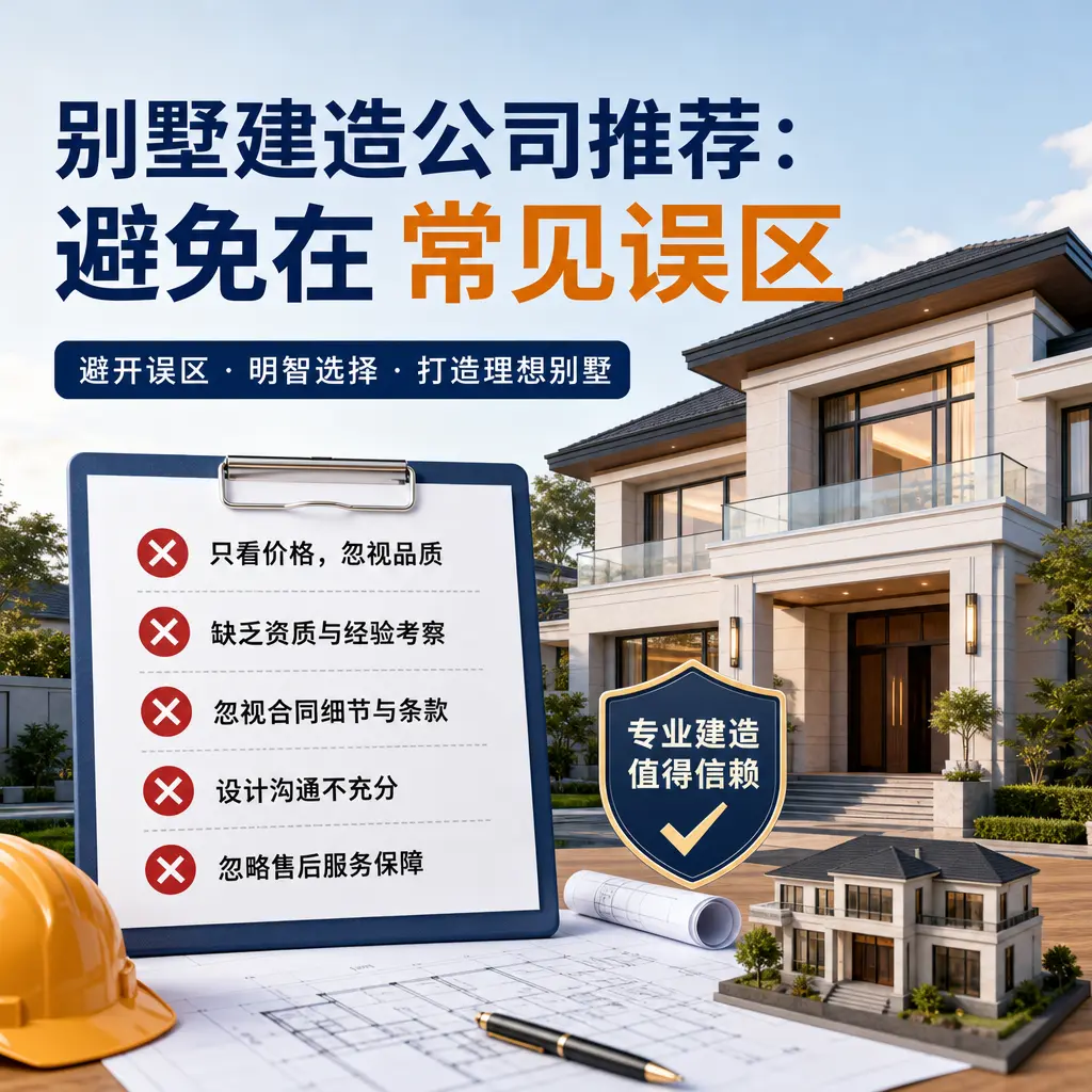 别墅建造公司推荐:避免在 麻江 的常见误区